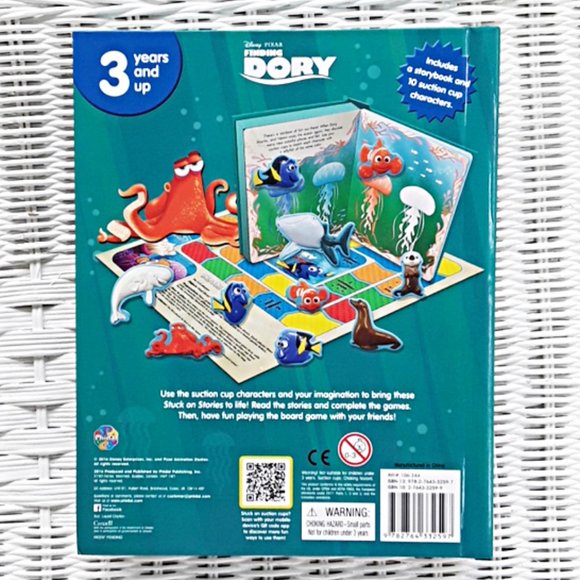 New Cute Disney Pixar Finding Dory Book Game - Picture 2 of 15